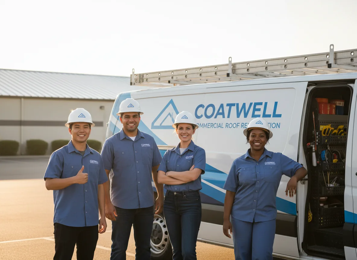 Commercial roof coating company in Midway, KY